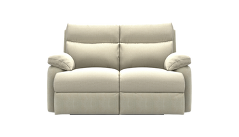 Freya 2 Seater Reclining Fabric Sofa