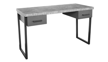Brooklyn Concrete Office Desk with Drawers