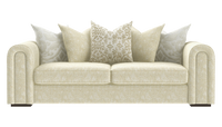 Gatsby 4 Seater Scatter Back Fabric Sofa