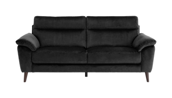 Jayley 3 Seater Fabric Sofa With Storage