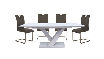 Malmo 1.6m Dining Table With 4 Chairs