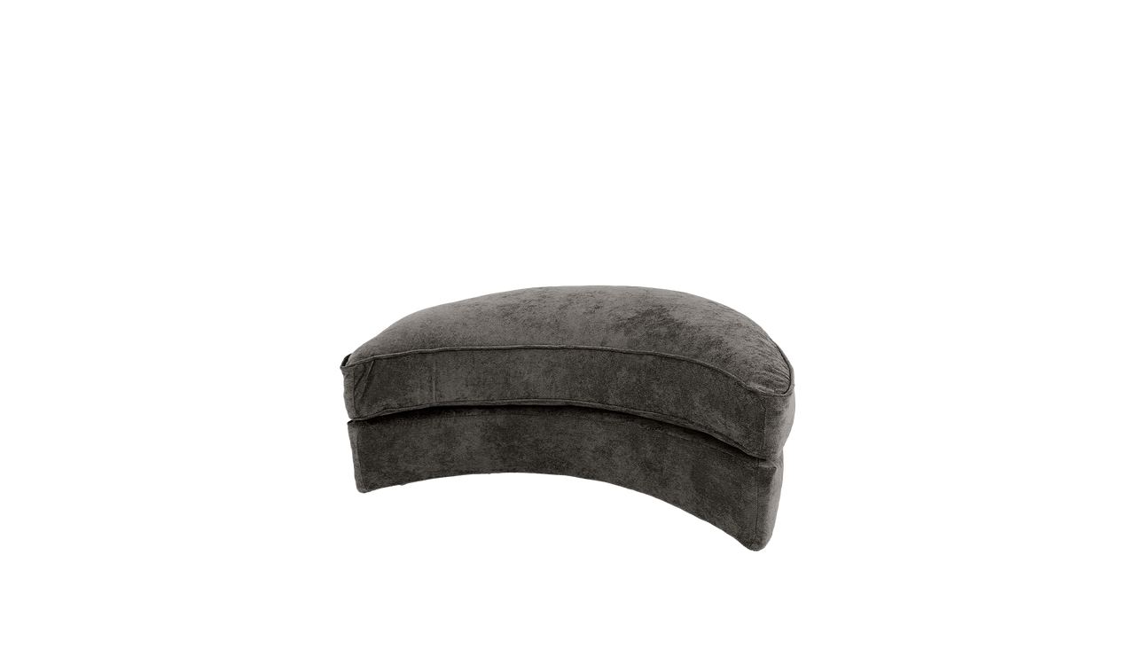 Foster Half Moon Footstool