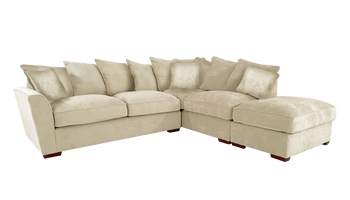 Foster Left Hand Facing Scatter Back Chaise Corner Sofa