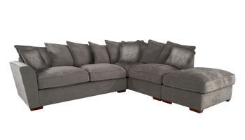 Foster Left Hand Facing Scatter Back Chaise Corner Sofa