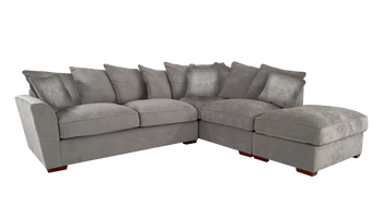 Foster Left Hand Facing Scatter Back Chaise Corner Sofa