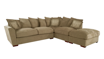 Foster Left Hand Facing Scatter Back Chaise Corner Sofa