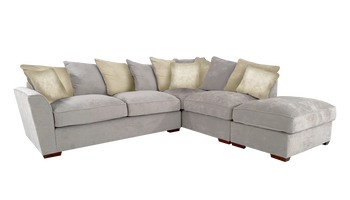 Foster Left Hand Facing Scatter Back Chaise Corner Sofa