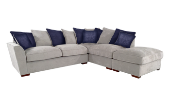 Foster Left Hand Facing Scatter Back Chaise Corner Sofa