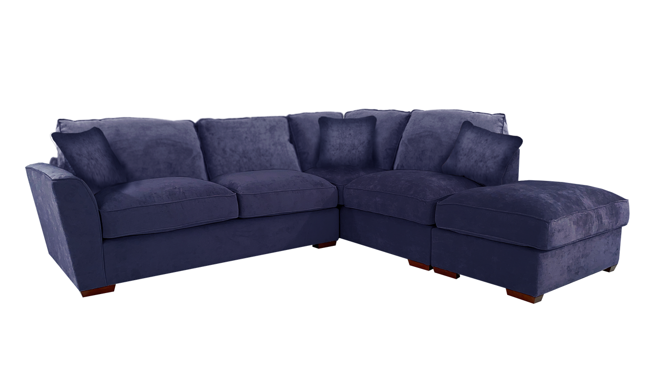 Foster Left Hand Facing Standard Back Chaise Corner Sofa