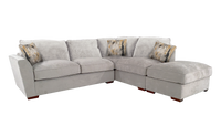 Foster Right Hand Facing Standard Back Chaise Corner Sofa