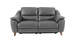 Francis 3 Seater Power Recliner Leather  Sofa