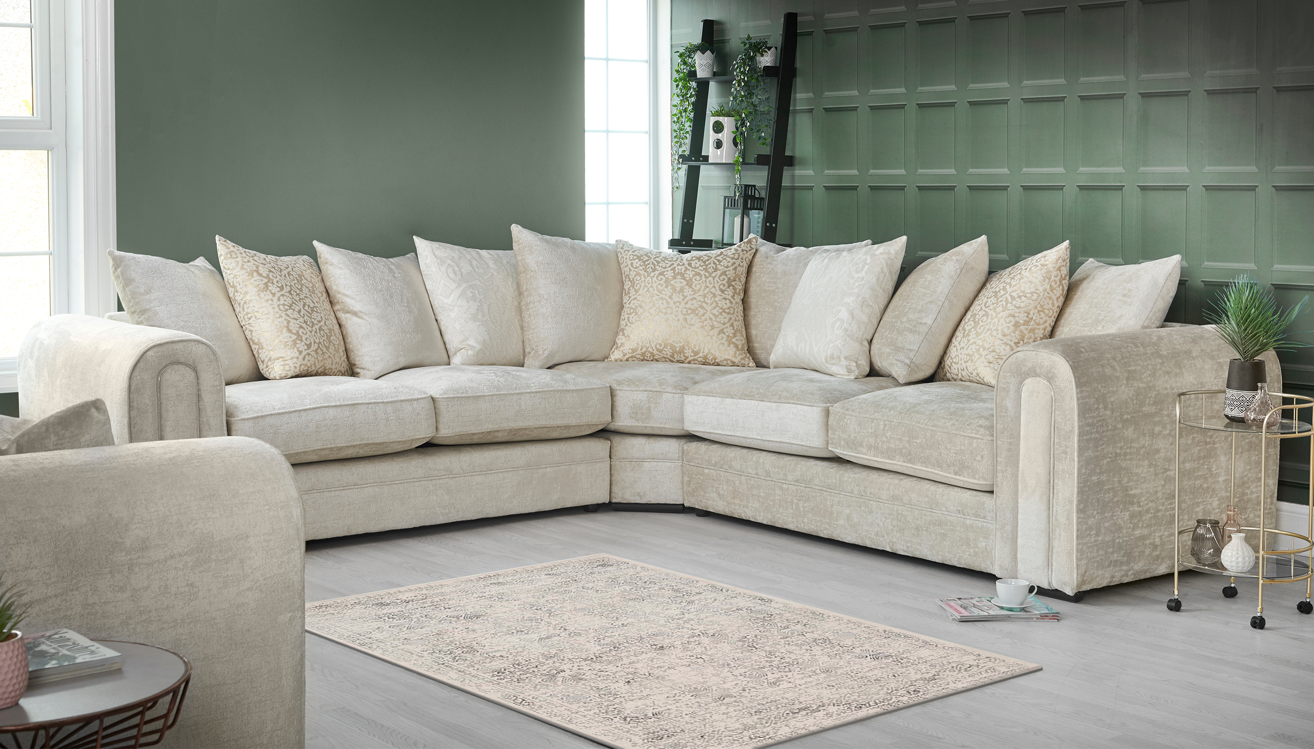 Gatsby 4 Seater Scatter Back Sofa
