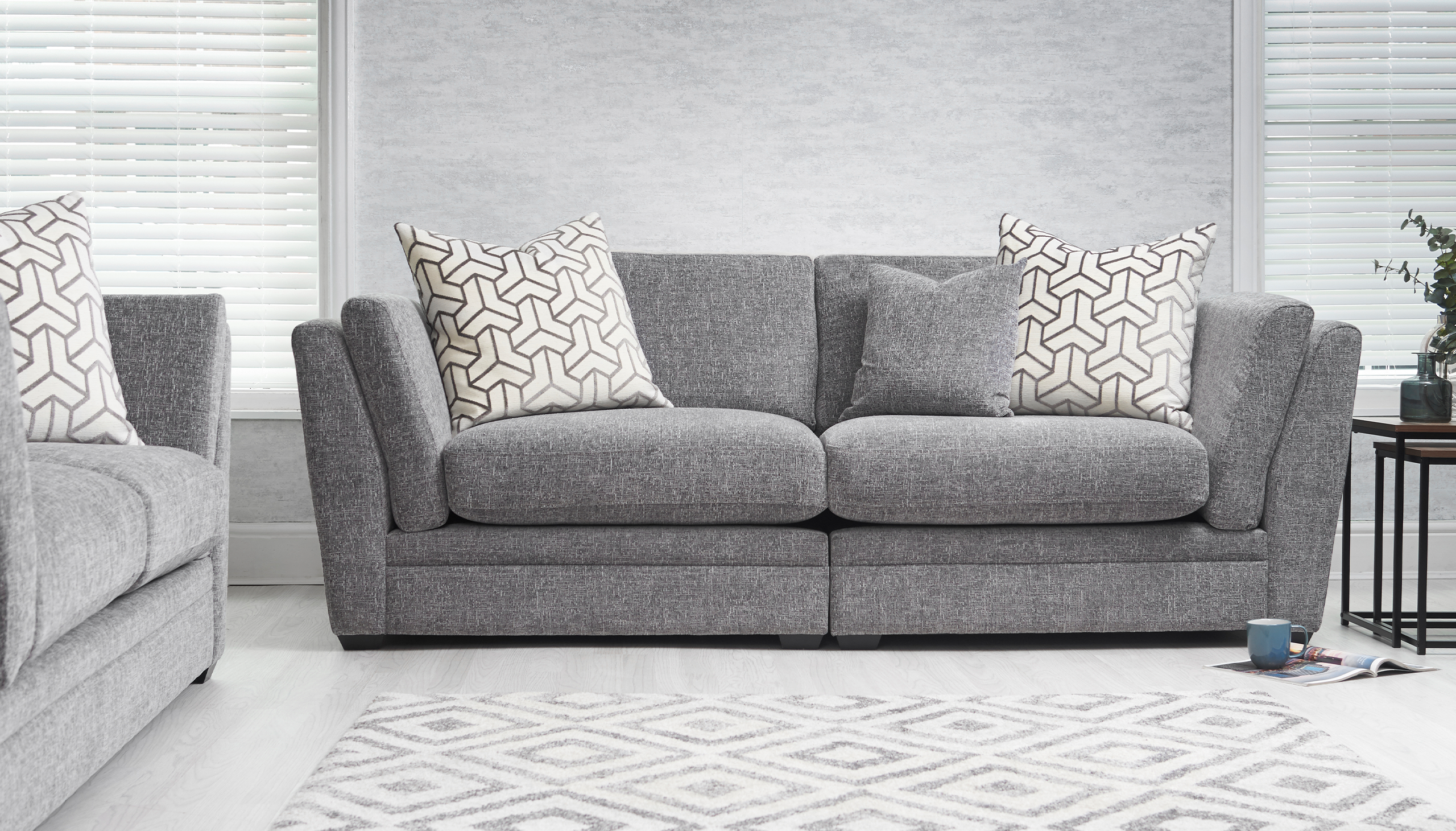 Creed 4 Seater Chaise Sofa