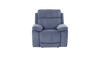 Banks Manual Recliner Fabric Armchair