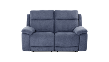 Banks 2 Seater Power Recliner Fabric Sofa