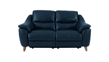 Francis 2 Seater Power Recliner Leather Sofa
