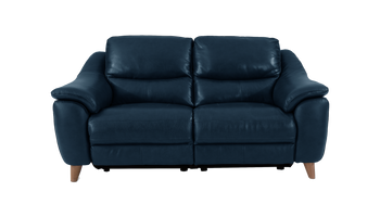 Francis 3 Seater Leather Sofa