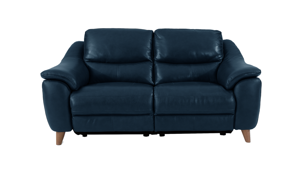 Francis 3 Seater Power Recliner Leather  Sofa