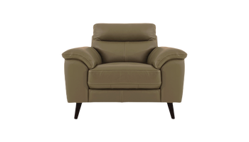 Jayley Leather Armchair With Storage