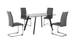 Parma Dining Table and 4 Chairs
