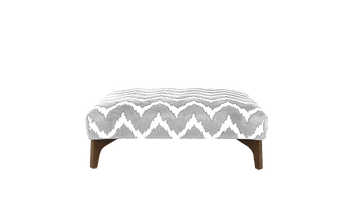 Dillon Large Pattern Square Footstool