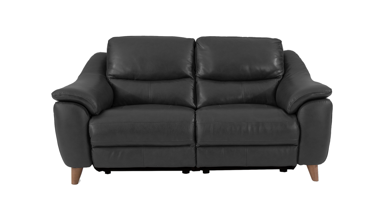 Francis 3 Seater Power Recliner Leather  Sofa