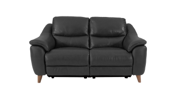 Francis 2 Seater Power Recliner Leather Sofa