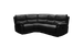 Evelyn 2 Corner 1 Power Recliner Leather Sofa