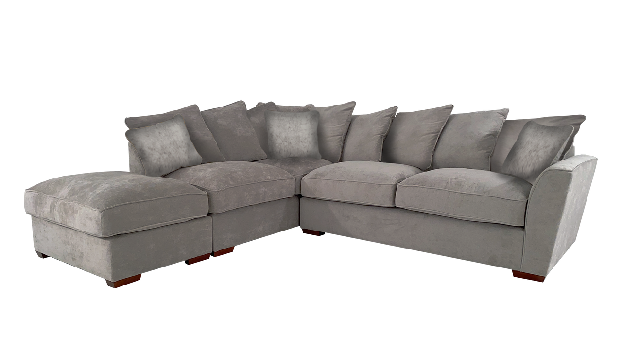 Foster Right Hand Facing Scatter Back Chaise Corner Sofa