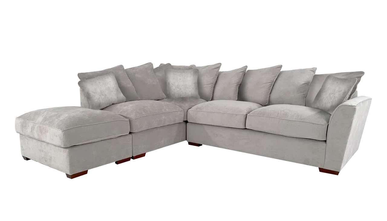 Foster Right Hand Facing Scatter Back Chaise Corner Sofa