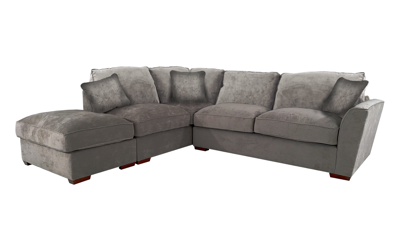 Foster Right Hand Facing Standard Back Chaise Corner Sofa
