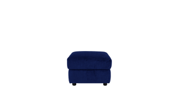 Banks Velvet Storage Footstool