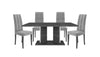 Mia Single Extending Dining Table With 4 Chairs