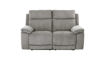 Banks 2 Seater Power Recliner Fabric Sofa