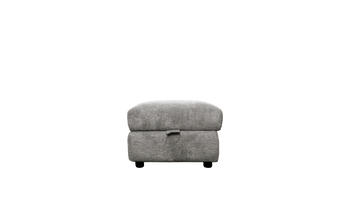 Banks Fabric Storage Footstool