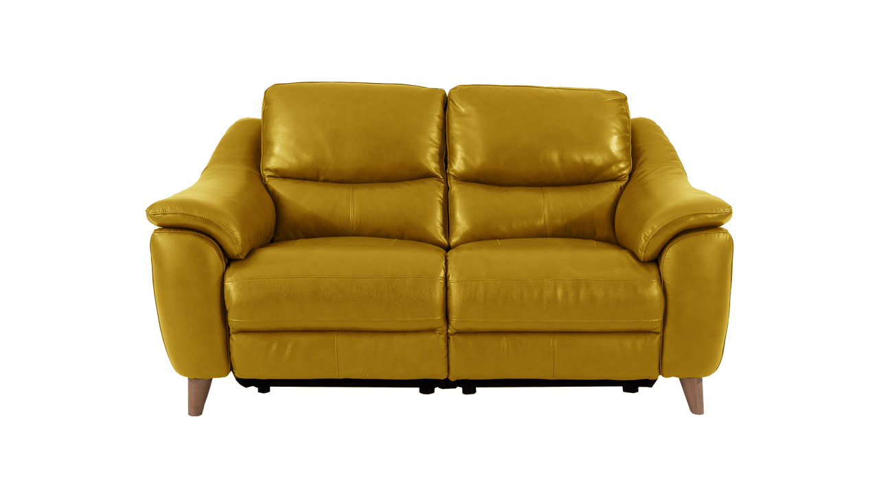 Francis 2 Seater Power Recliner Leather Sofa