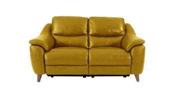 Francis 2 Seater Power Recliner Leather Sofa