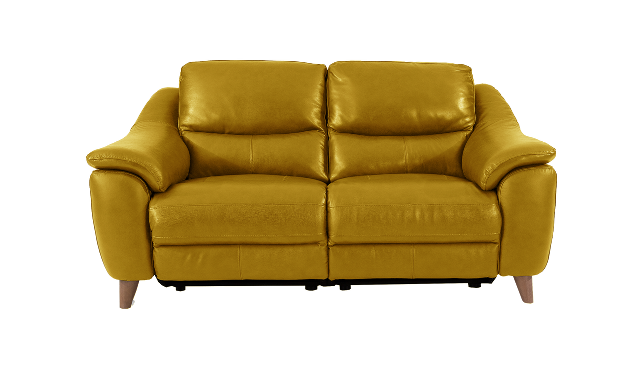 Francis 3 Seater Power Recliner Leather  Sofa