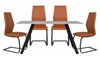 Ravenna 1.6m Dining Table With 4 Trieste Chairs