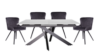 Messina Extending Dining Table and 4 Chairs