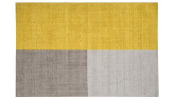 Blox Mustard Rug - AHF Furniture & Carpets