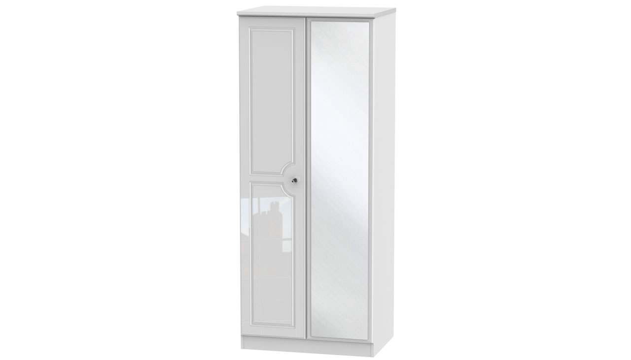 Ferndale Double Wardrobe With Mirrors