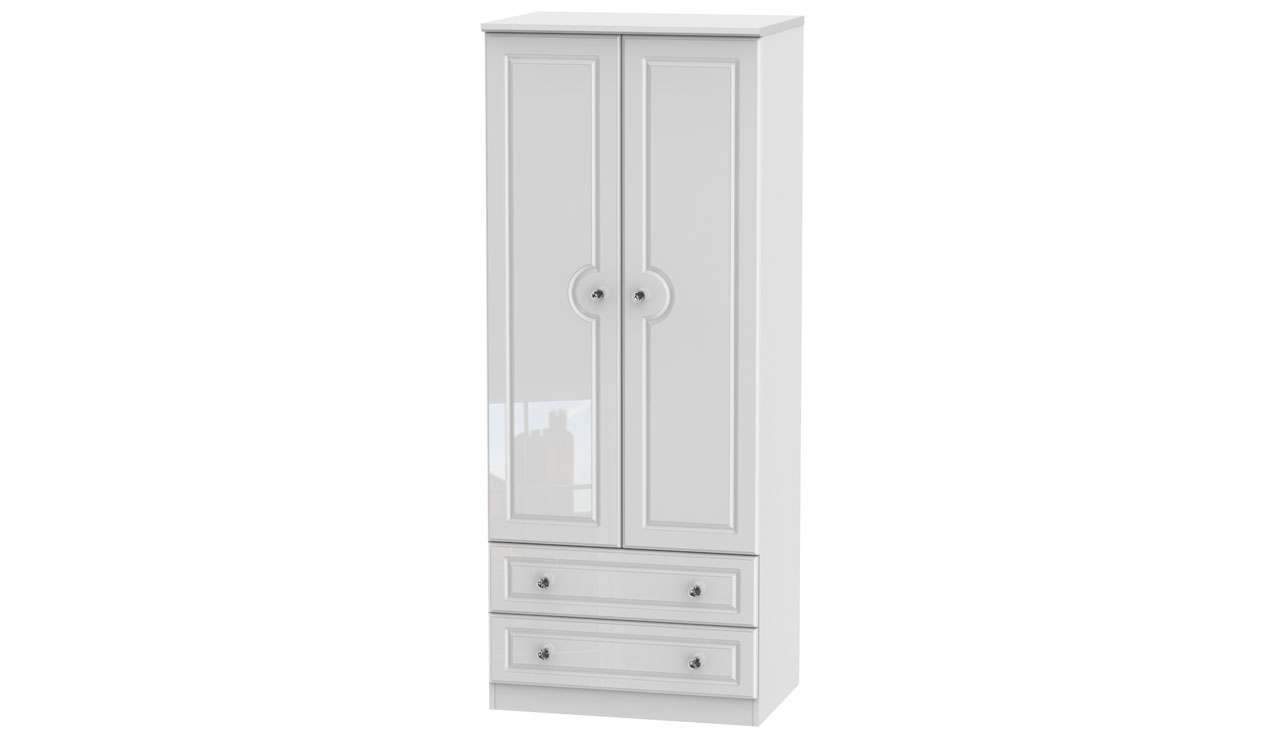 Ferndale Double Wardrobe With 2 Drawers
