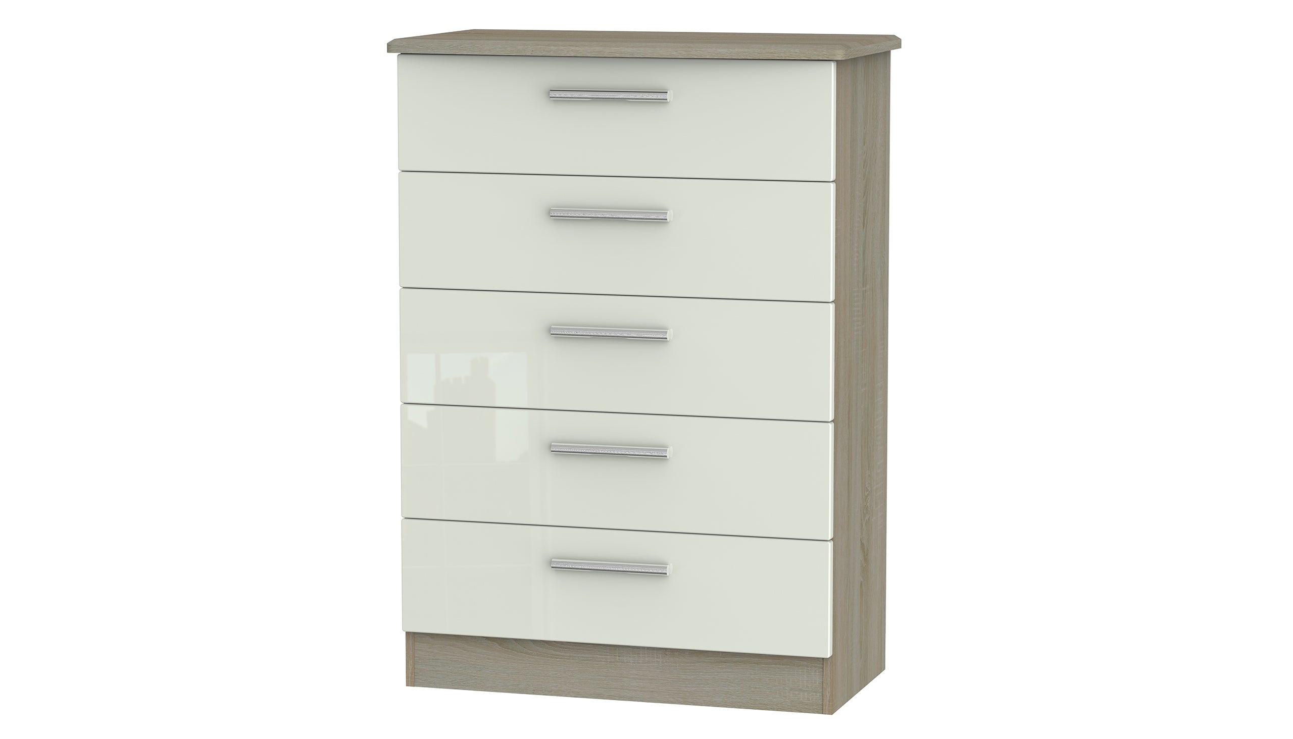 Burnham 5 drawer chest - AHF Furniture & Carpets