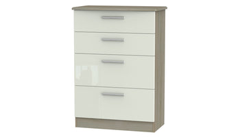 Burnham 4 drawer deep chest - AHF Furniture & Carpets