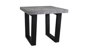 Brooklyn Concrete Side Table - AHF Furniture & Carpets