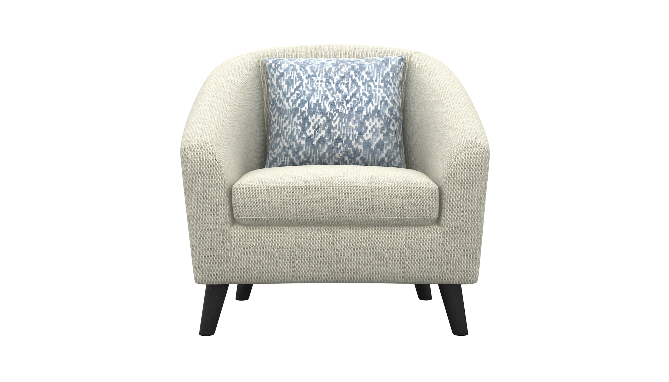 Zara Plain Accent Chair