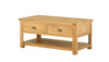 Arlington Oak Coffee Table with Drawers
