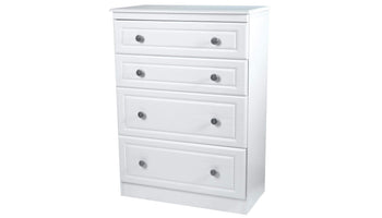 Pembroke 4 drawer deep chest - AHF Furniture & Carpets